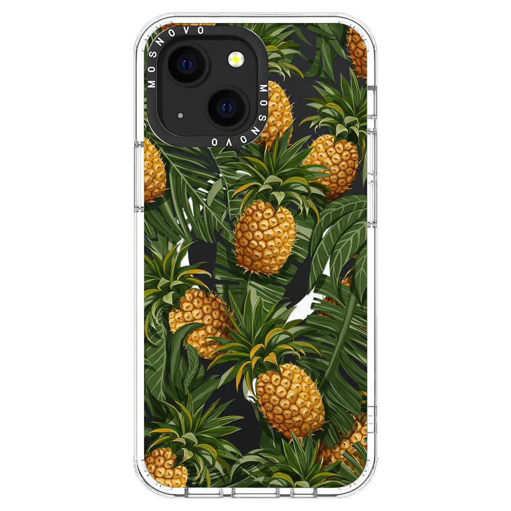 Pineapple Botany Phone Case - iPhone 13 Case - MOSNOVO