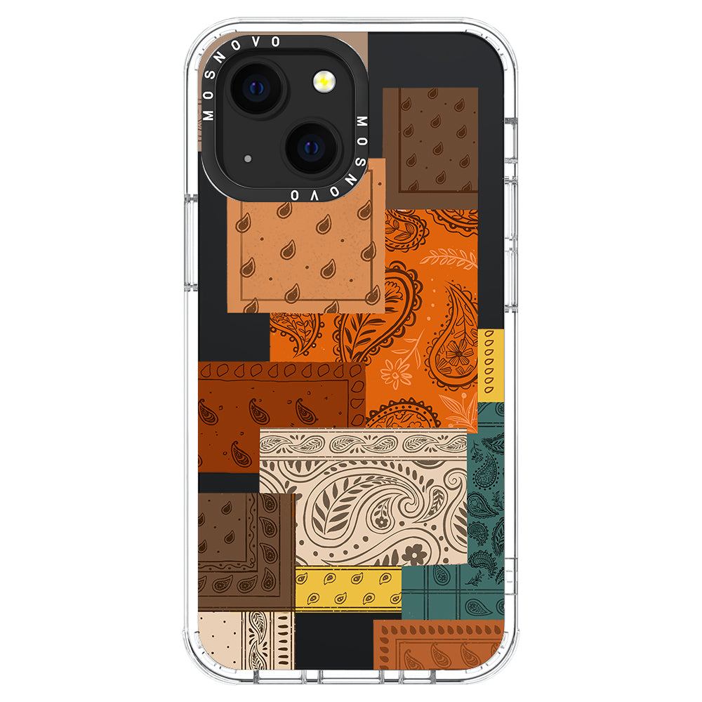 Vintage Paisley Phone Case - iPhone 13 Case - MOSNOVO