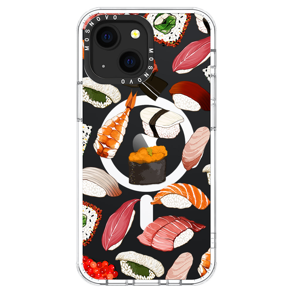 Mixed Sushi Phone Case - iPhone 13 Case - MOSNOVO