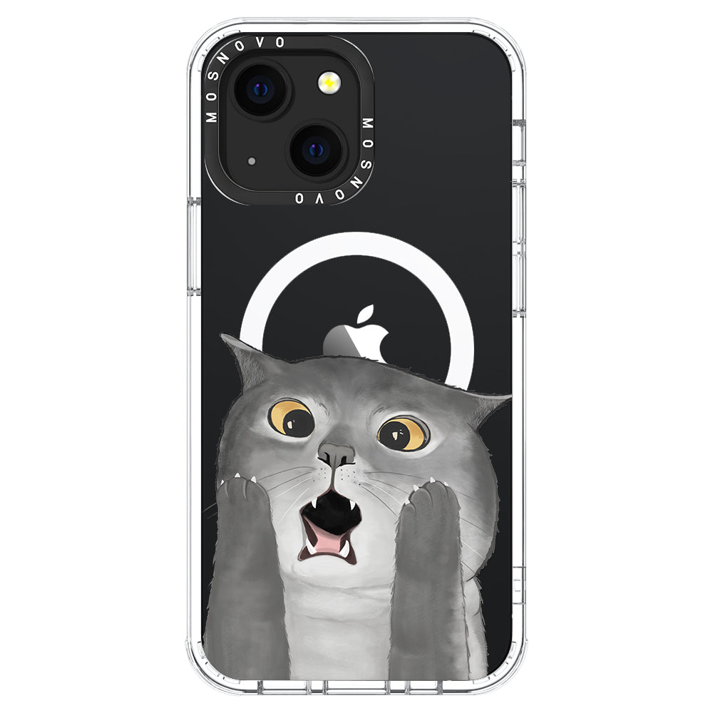 OMG Cat Phone Case - iPhone 13 Case - MOSNOVO