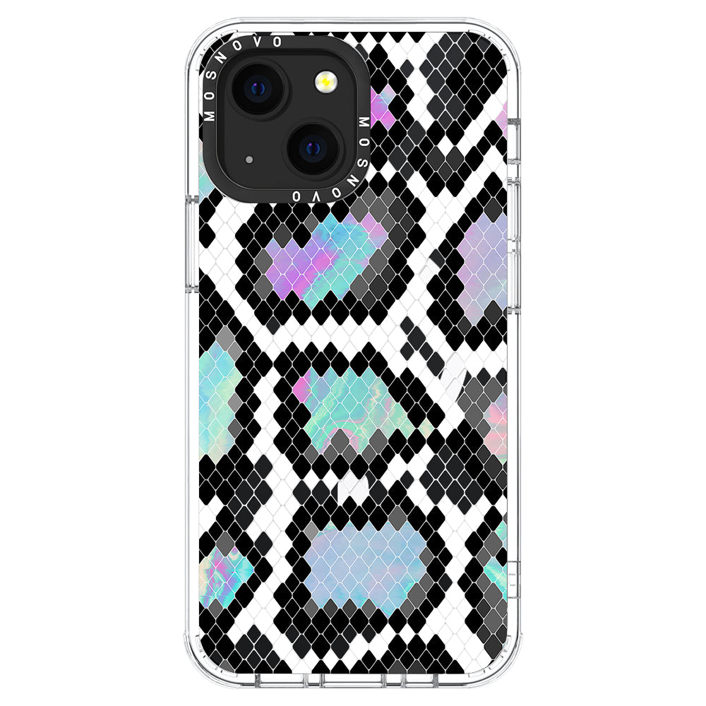 Aurora Snake Print Phone Case - iPhone 13 Case - MOSNOVO