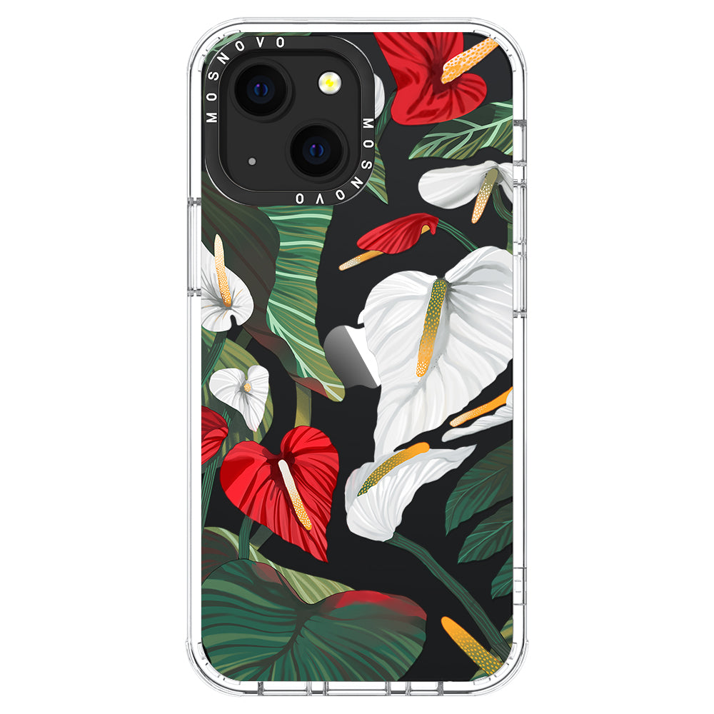 Anthurium Phone Case - iPhone 13 Case - MOSNOVO