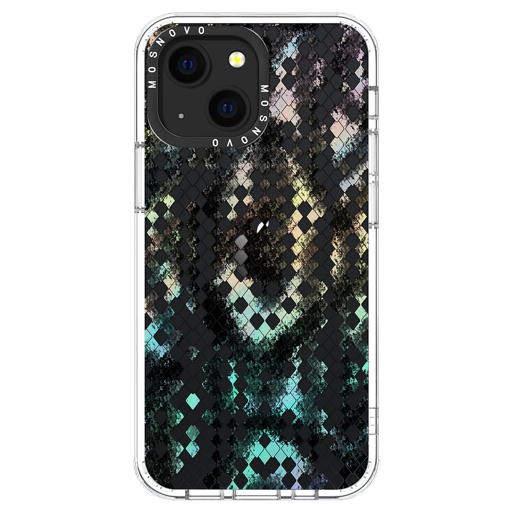 Rainbow Snake Print Phone Case - iPhone 13 Case - MOSNOVO