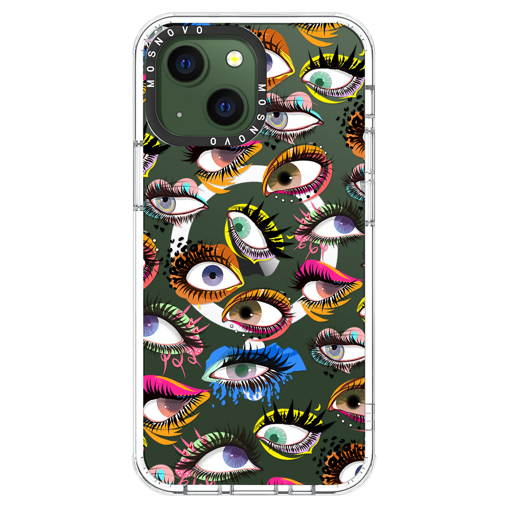 Eyes Phone Case - iPhone 13 Case - MOSNOVO