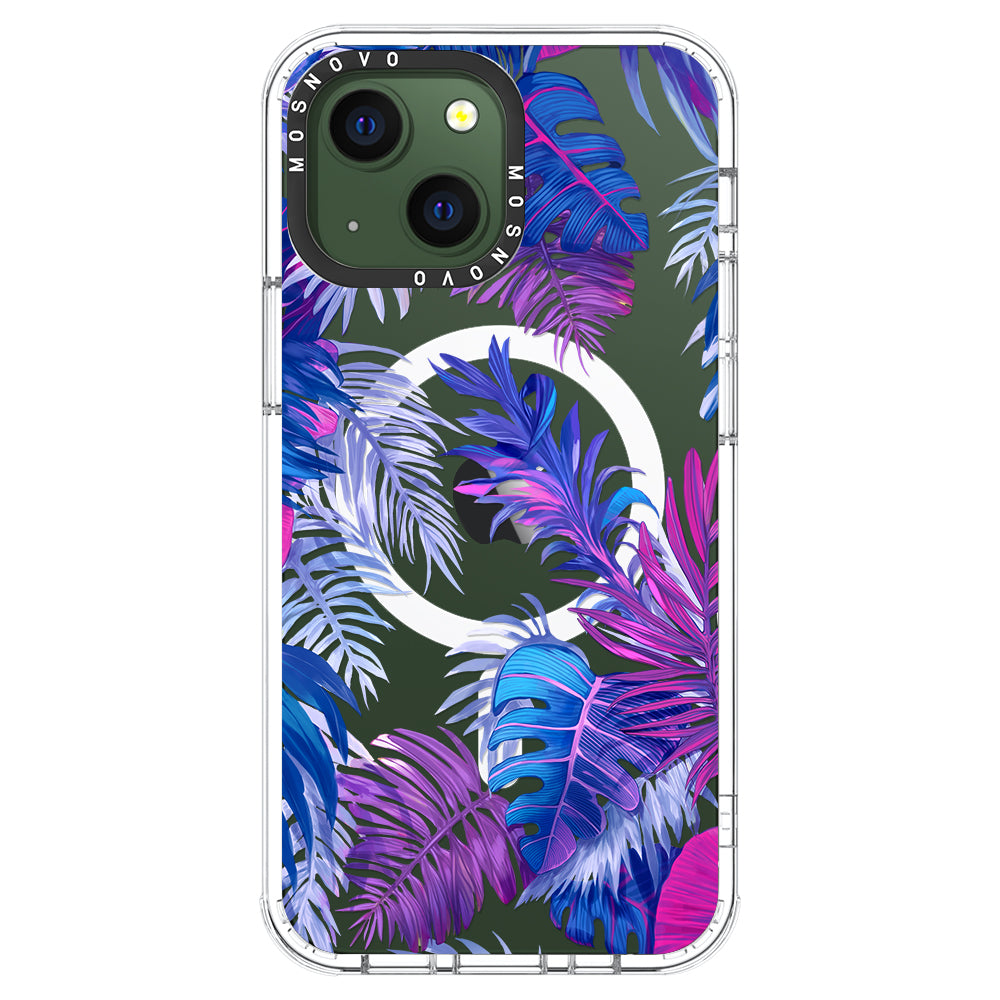 Fancy Palm Leaves Phone Case - iPhone 13 Case - MOSNOVO