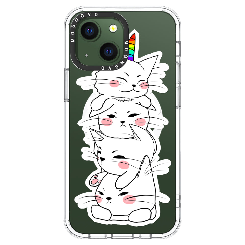 Squishcat Phone Case - iPhone 13 Case - MOSNOVO