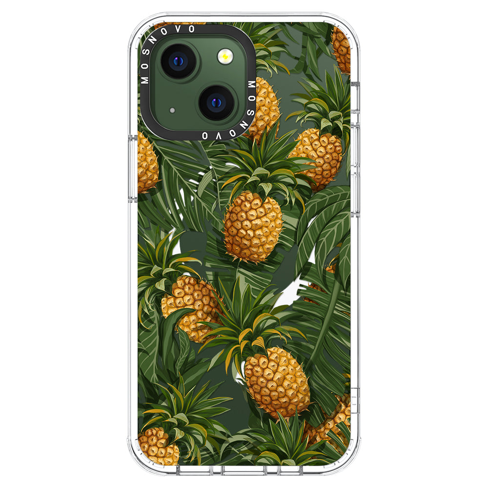 Pineapple Botany Phone Case - iPhone 13 Case - MOSNOVO