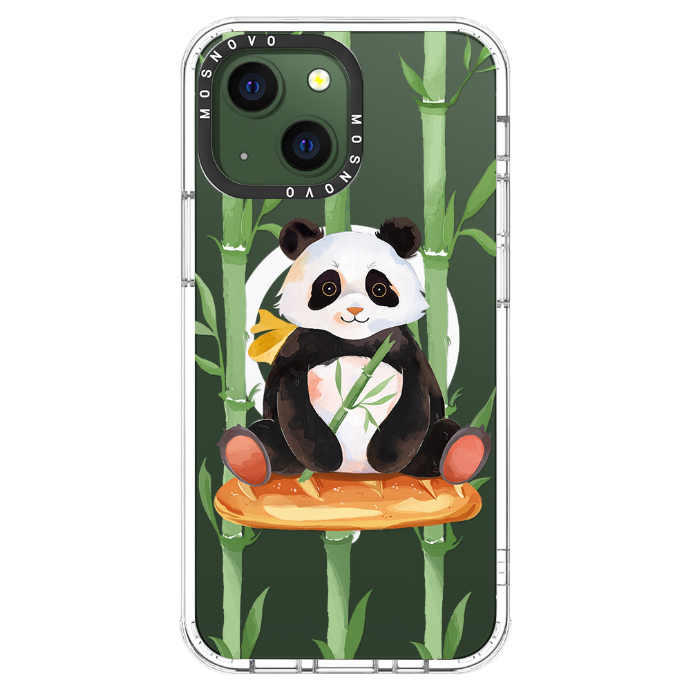 Bamboo Panda Phone Case - iPhone 13 Case - MOSNOVO