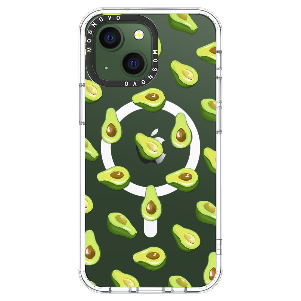 Fleshy Avocado Phone Case - iPhone 13 Case - MOSNOVO