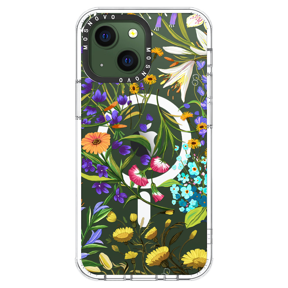 Summer Flower Holidays Phone Case - iPhone 13 Case - MOSNOVO