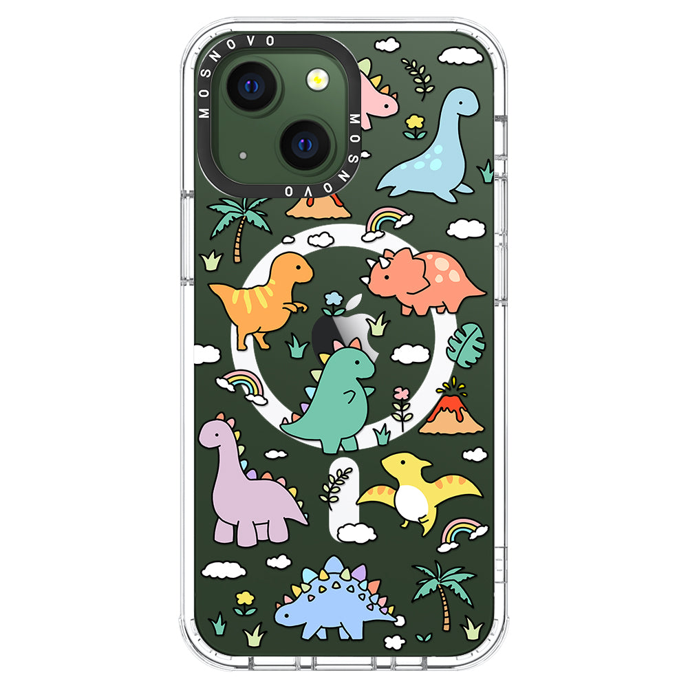 Cute Dinosaur World Phone Case - iPhone 13 Case - MOSNOVO