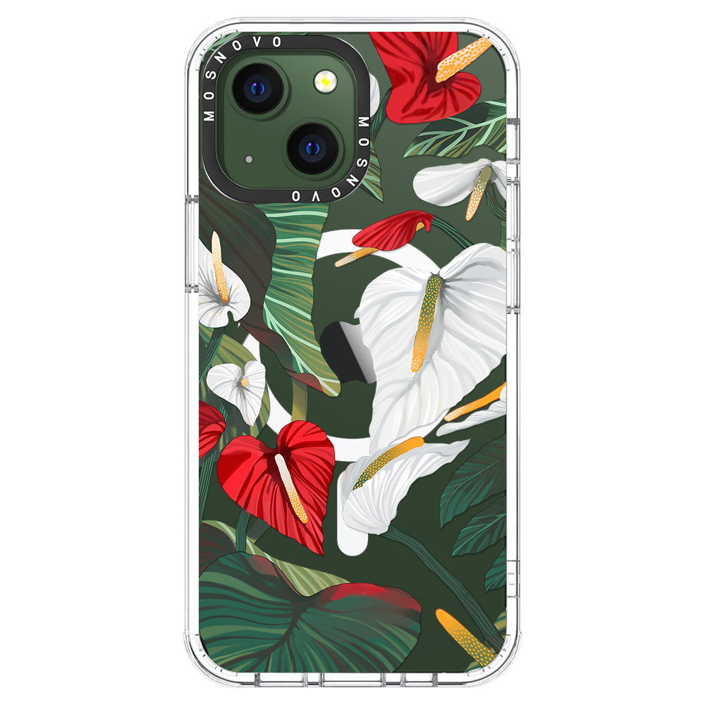 Anthurium Phone Case - iPhone 13 Case - MOSNOVO