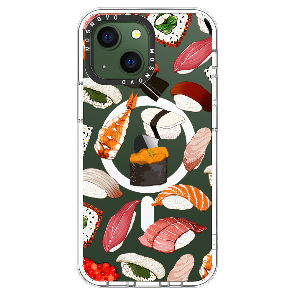 Mixed Sushi Phone Case - iPhone 13 Case - MOSNOVO