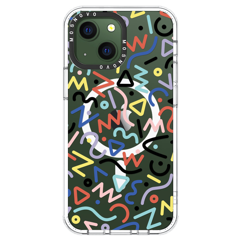 Doodle Art Phone Case - iPhone 13 Case - MOSNOVO