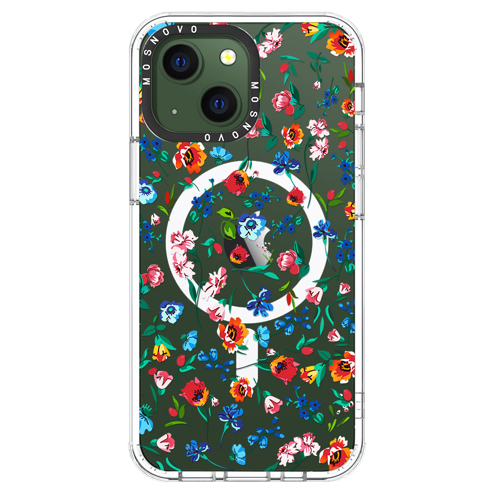 Little Wild Flower Phone Case - iPhone 13 Case - MOSNOVO