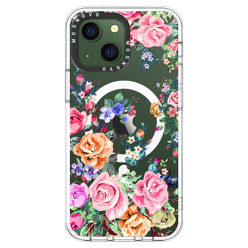 Flower Garden Phone Case - iPhone 13 Case - MOSNOVO