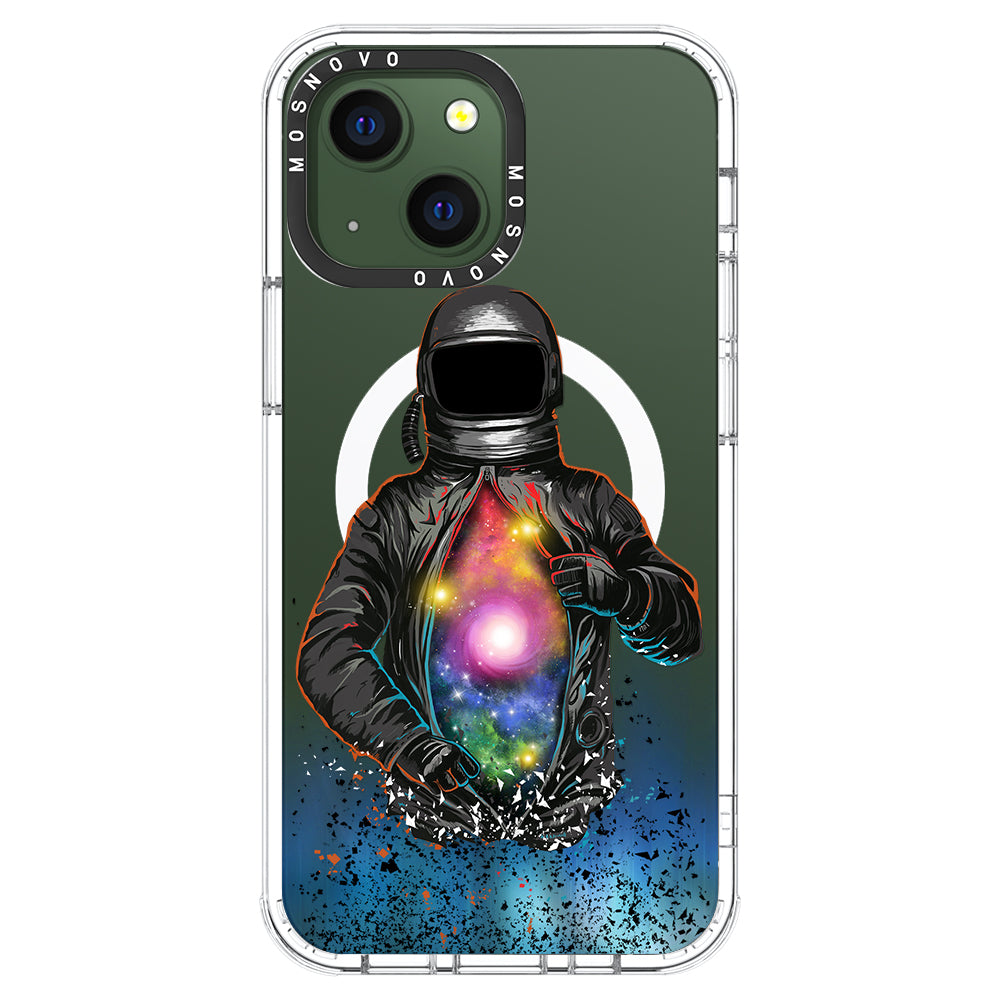 Mystery Astronaut Phone Case - iPhone 13 Case - MOSNOVO