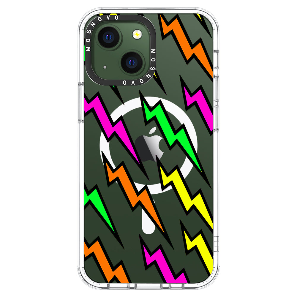 Colorful Lightning Phone Case - iPhone 13 Case - MOSNOVO