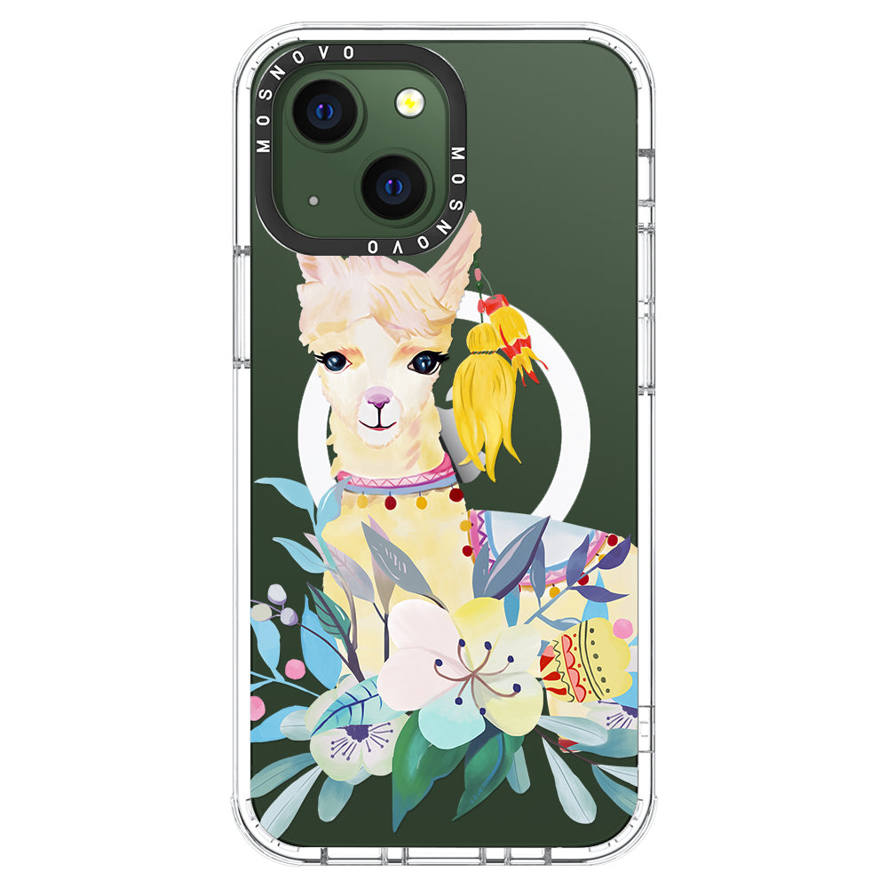 Boho Llama Phone Case - iPhone 13 Case - MOSNOVO