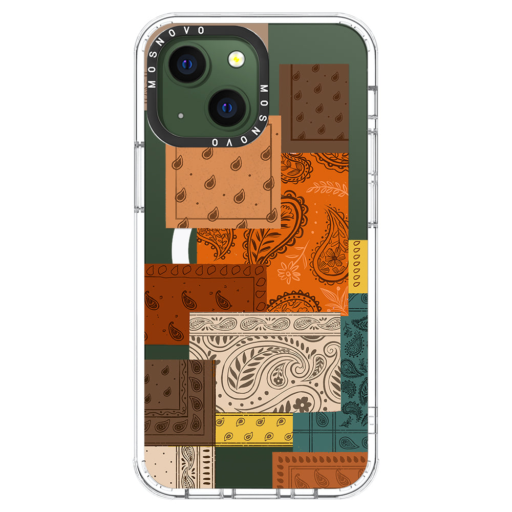 Vintage Paisley Phone Case - iPhone 13 Case - MOSNOVO