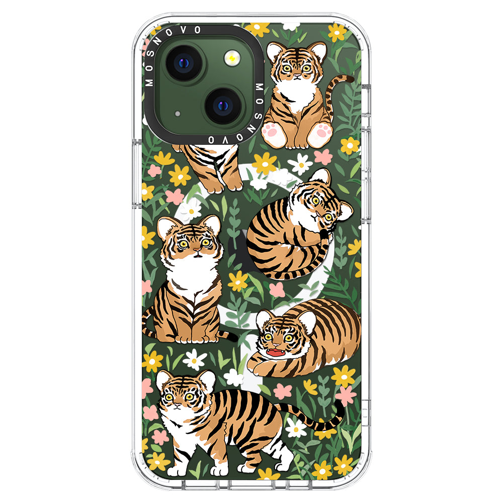 Cute Tiger Phone Case - iPhone 13 Case - MOSNOVO