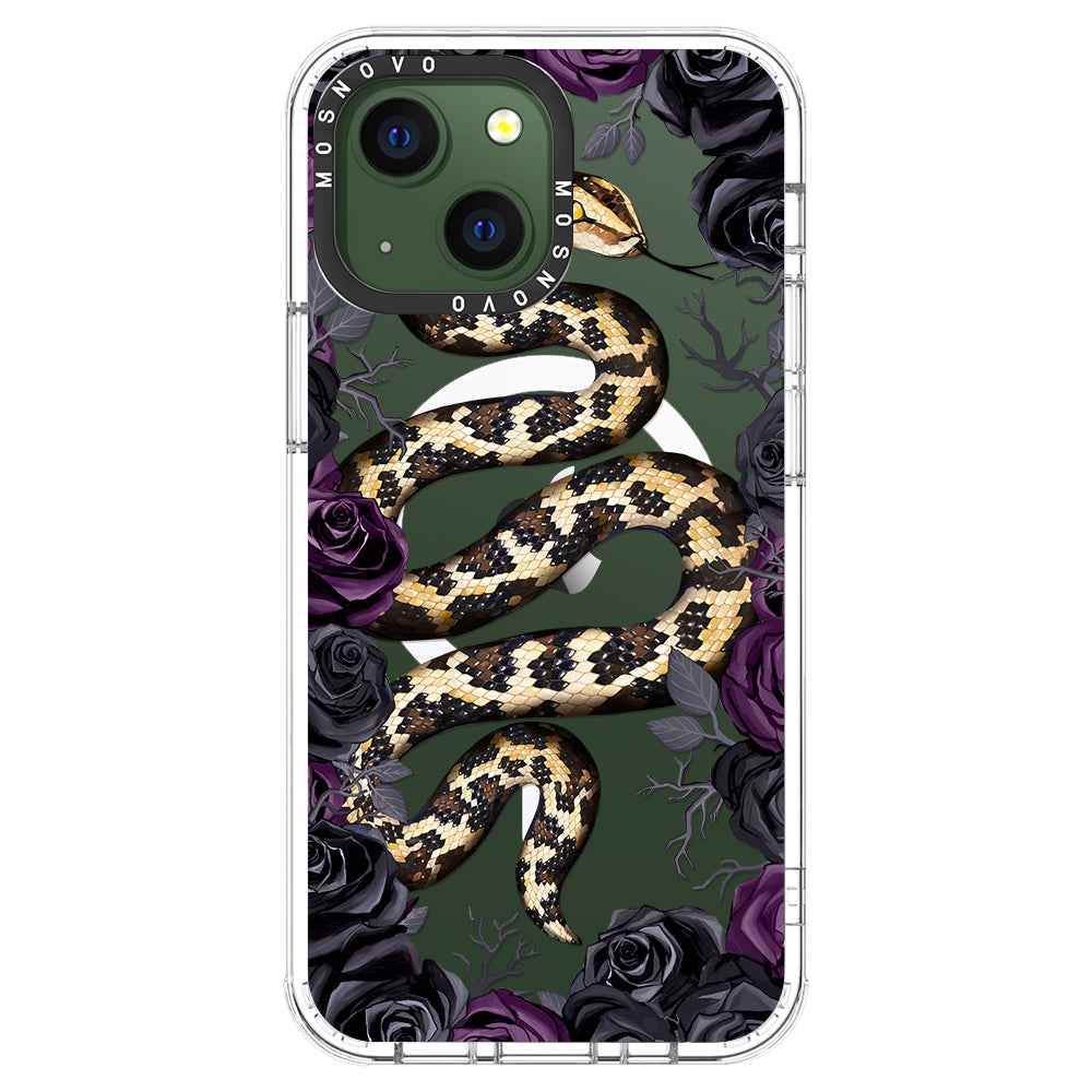 Secret Snake Garden Phone Case - iPhone 13 Case - MOSNOVO