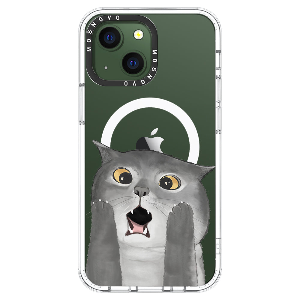 OMG Cat Phone Case - iPhone 13 Case - MOSNOVO