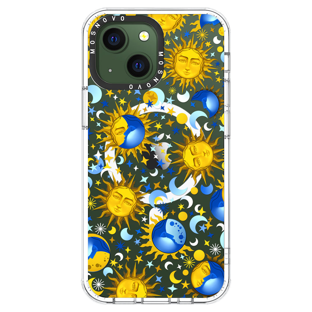 Sun and Moon Phone Case - iPhone 13 Case - MOSNOVO