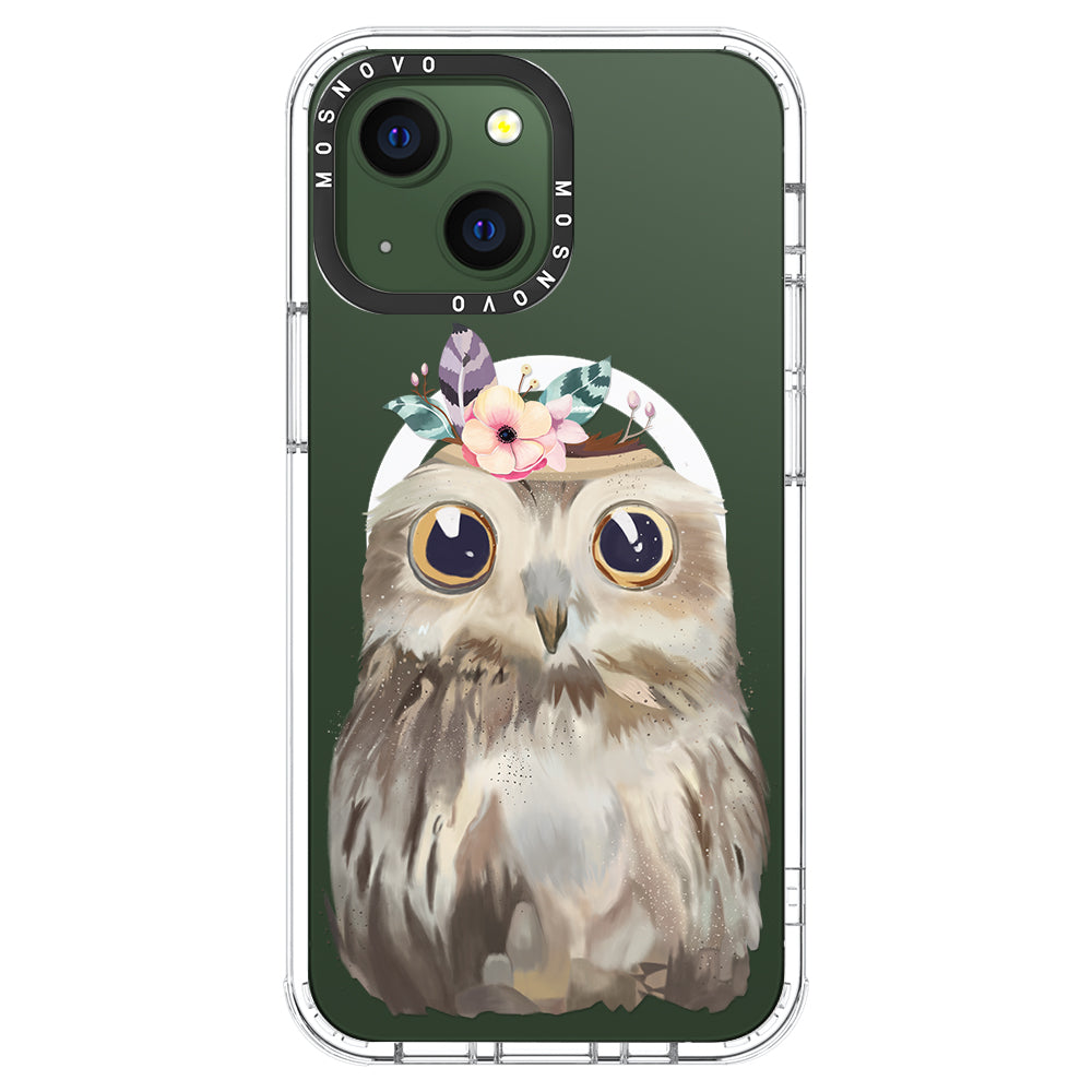 Cute Owl Phone Case - iPhone 13 Case - MOSNOVO