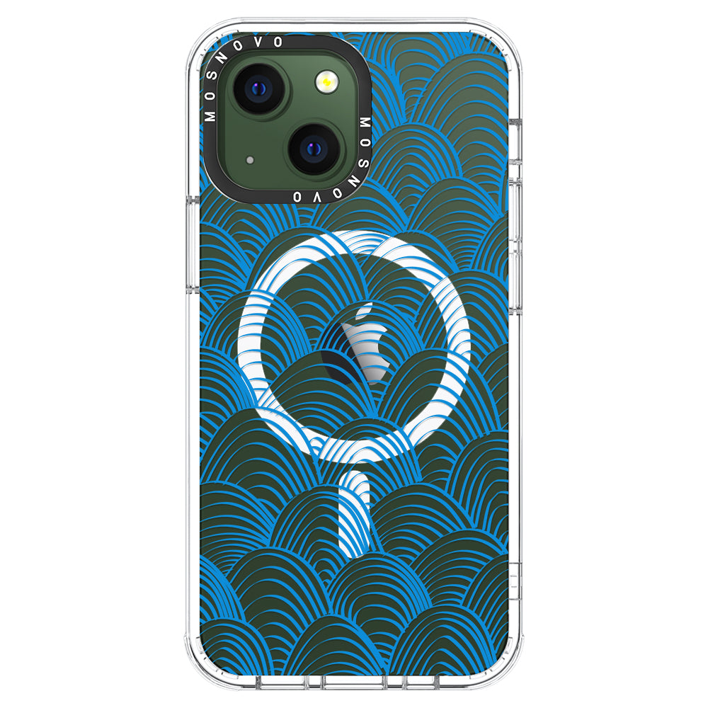 Wavy Wave Phone Case - iPhone 13 Case - MOSNOVO