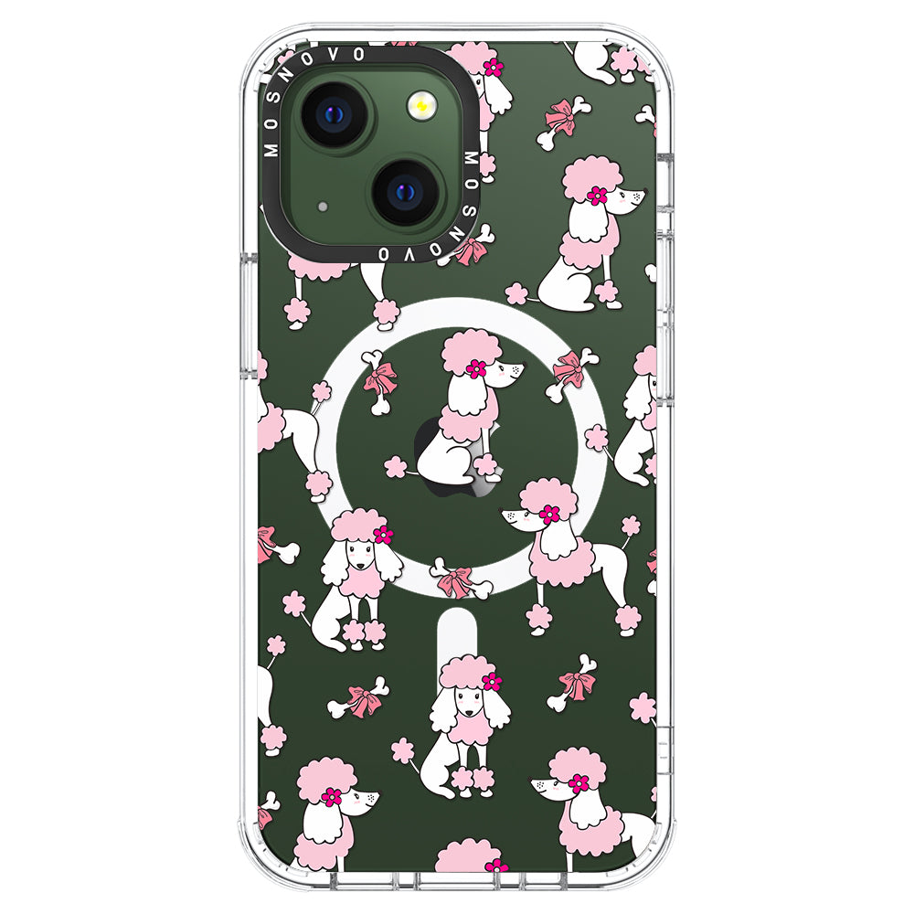 Cute Poodle Phone Case - iPhone 13 Case - MOSNOVO