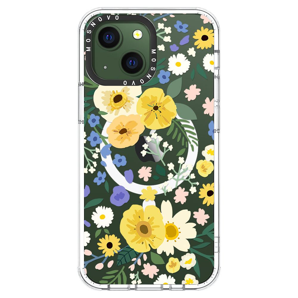 Spring Wild Floral Phone Case - iPhone 13 Case - MOSNOVO