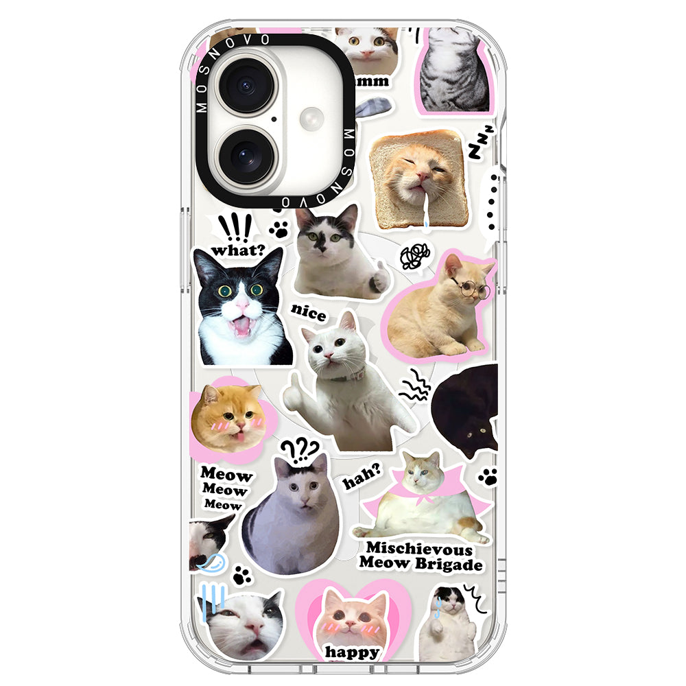 The Cat Brigade Phone Case - iPhone 16 Plus Case