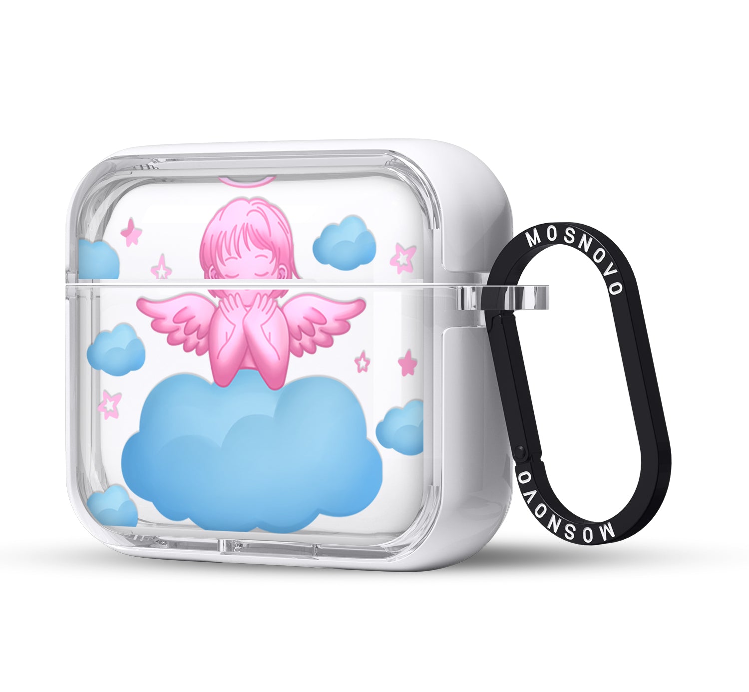 Pink Serenity Angel AirPods 3 Case (3rd Generation)