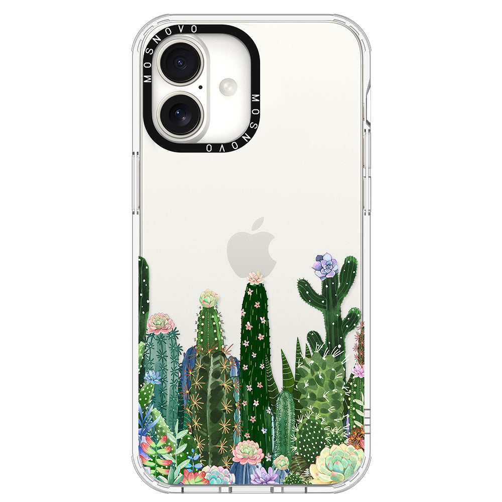 Desert Cactus Phone Case - iPhone 16 Plus Case - MOSNOVO