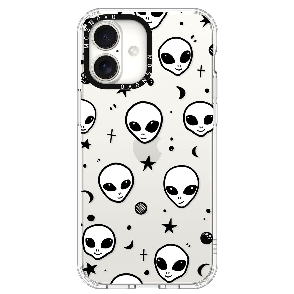 Cute Alien Phone Case - iPhone 16 Plus Case - MOSNOVO