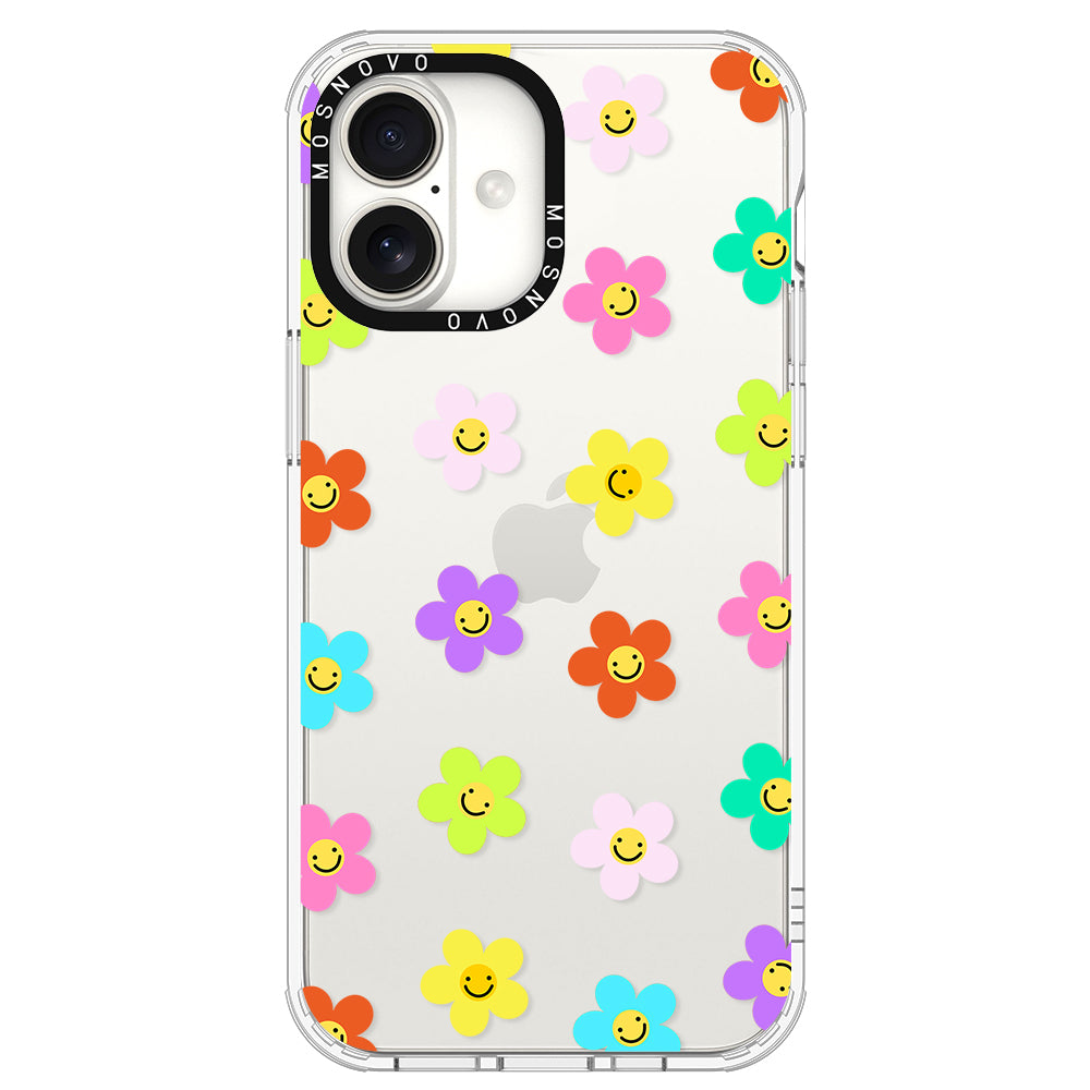 Smile Floral Phone Case - iPhone 16 Case