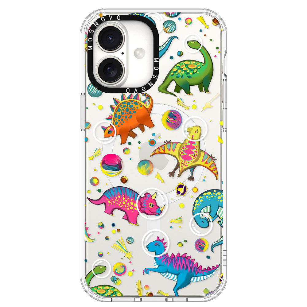 Dinosaur Planet Phone Case - iPhone 16 Case - MOSNOVO