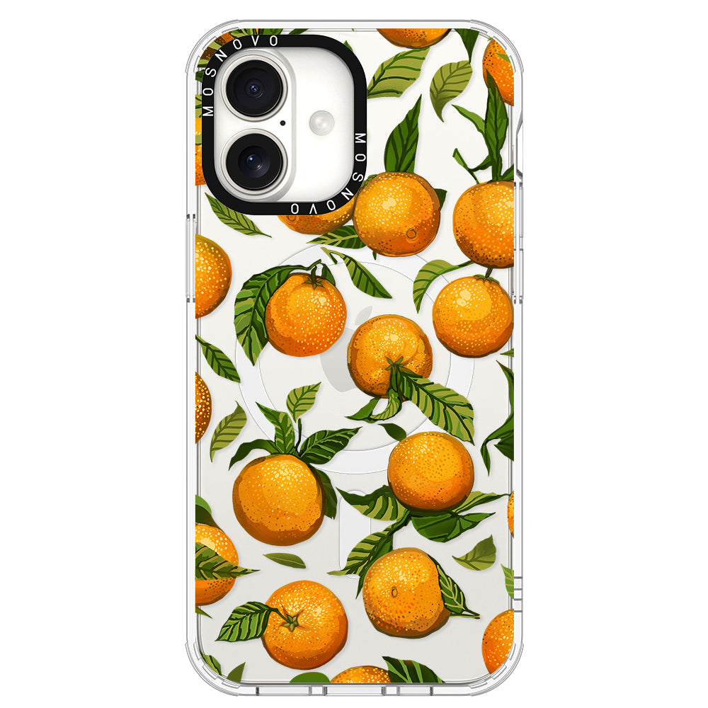 Tangerine Phone Case - iPhone 16 Plus Case - MOSNOVO