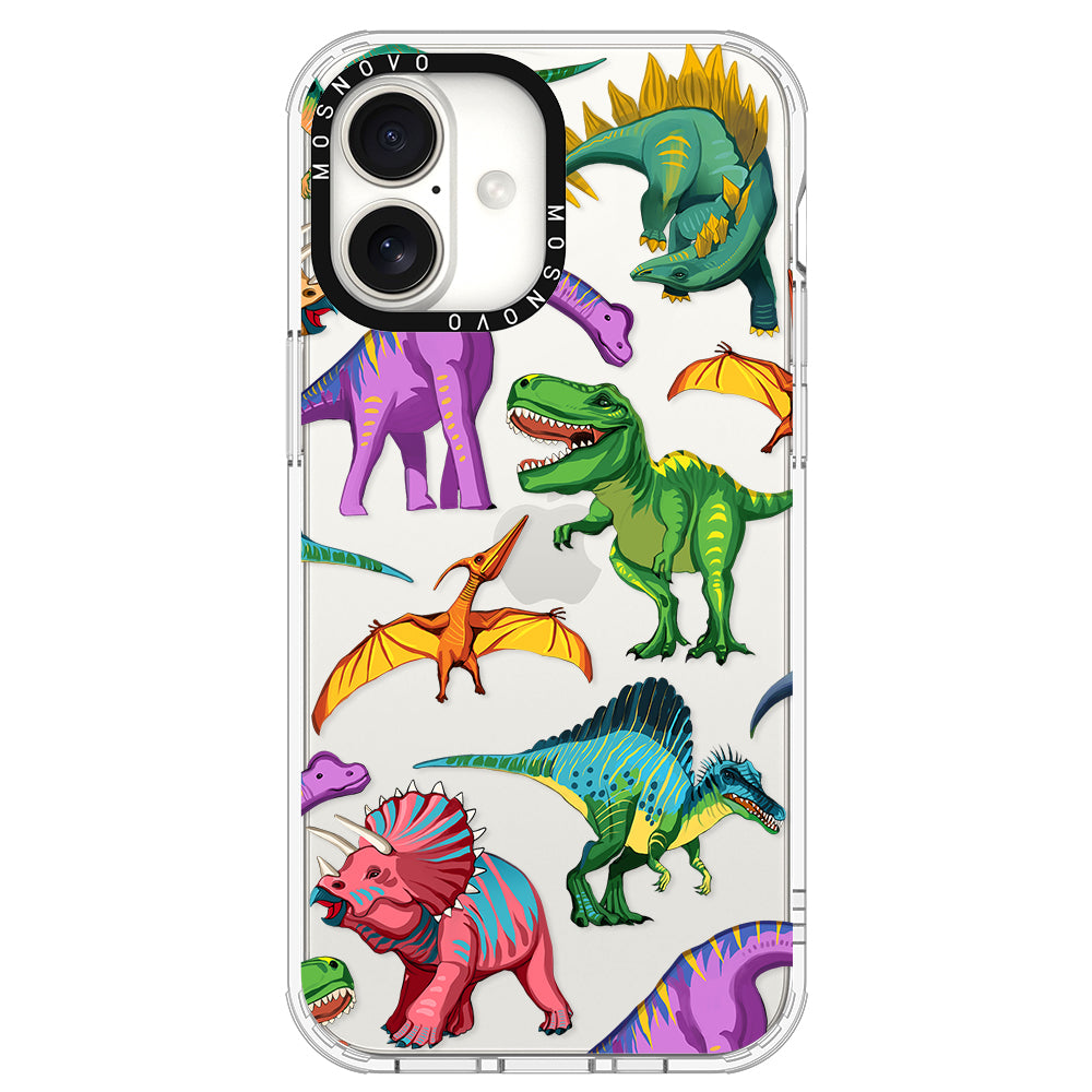 Dinosaur World Phone Case - iPhone 16 Case - MOSNOVO