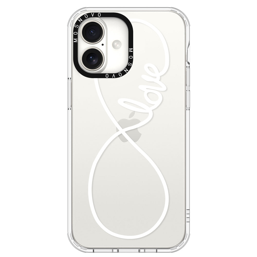 Infinity Love Phone Case - iPhone 16 Plus Case - MOSNOVO