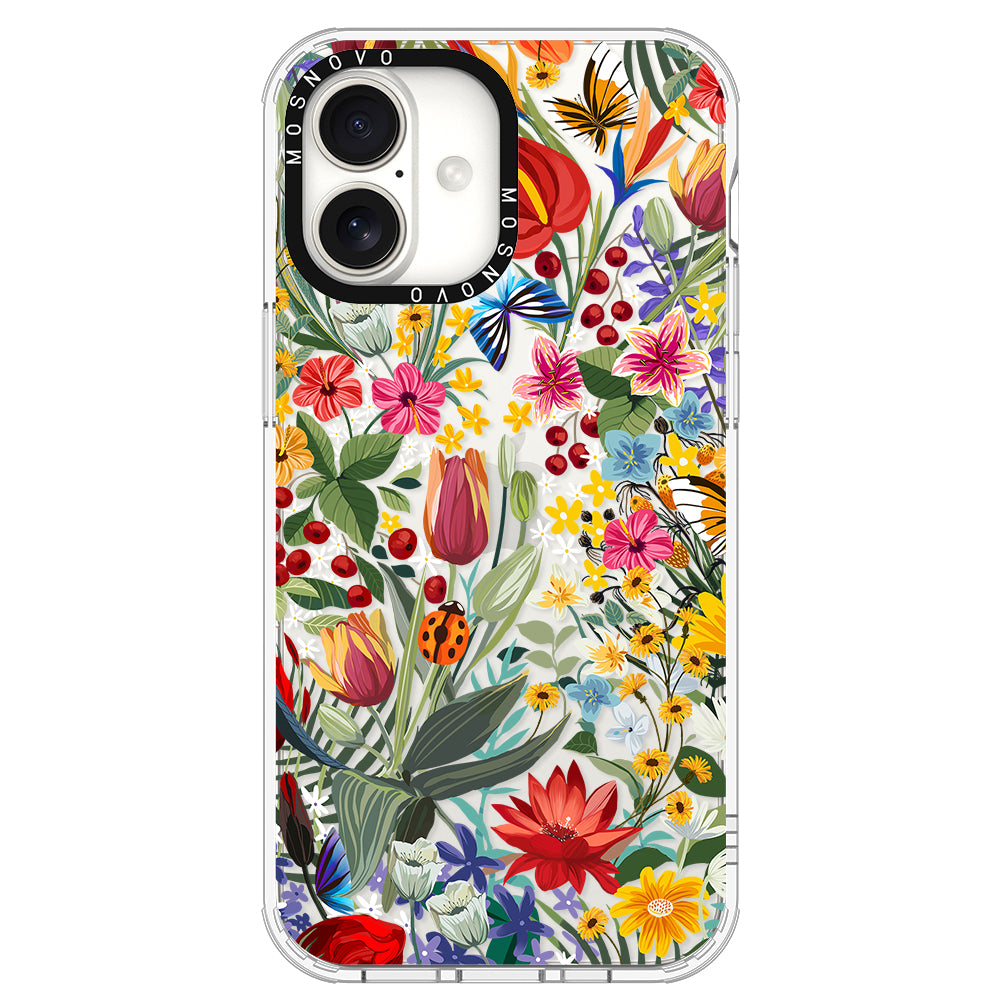 In The Garden Phone Case - iPhone 16 Plus Case - MOSNOVO