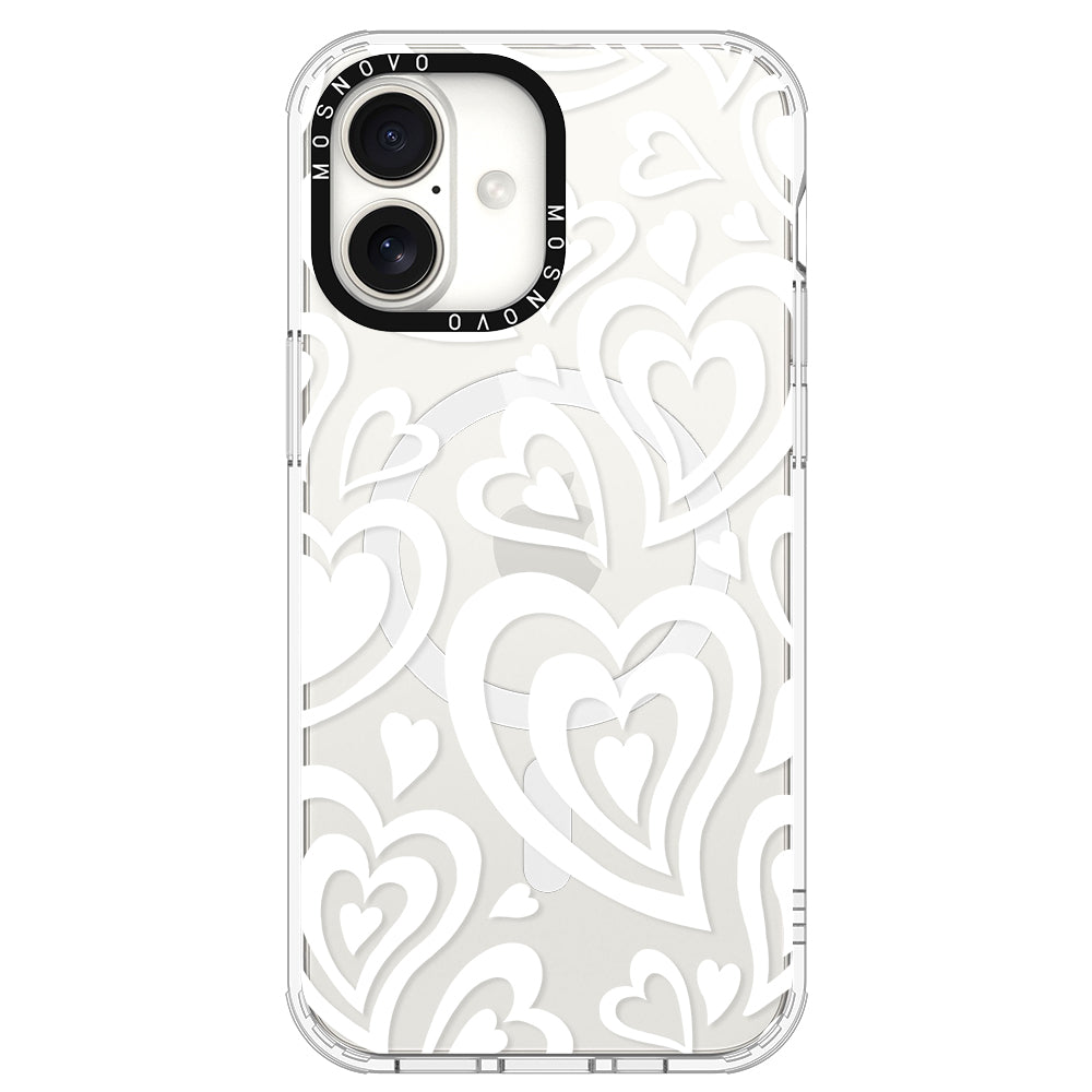 Twist Heart Phone Case - iPhone 16 Case - MOSNOVO