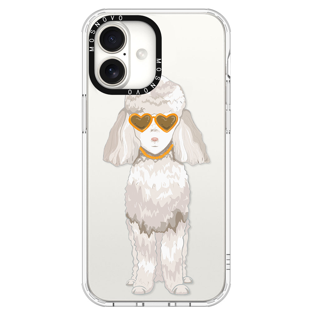 Poodle Phone Case - iPhone 16 Plus Case - MOSNOVO