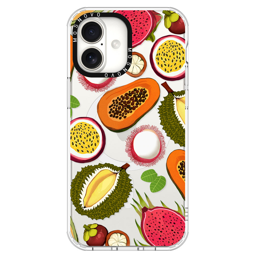 Tropical Fruit Phone Case - iPhone 16 Plus Case - MOSNOVO