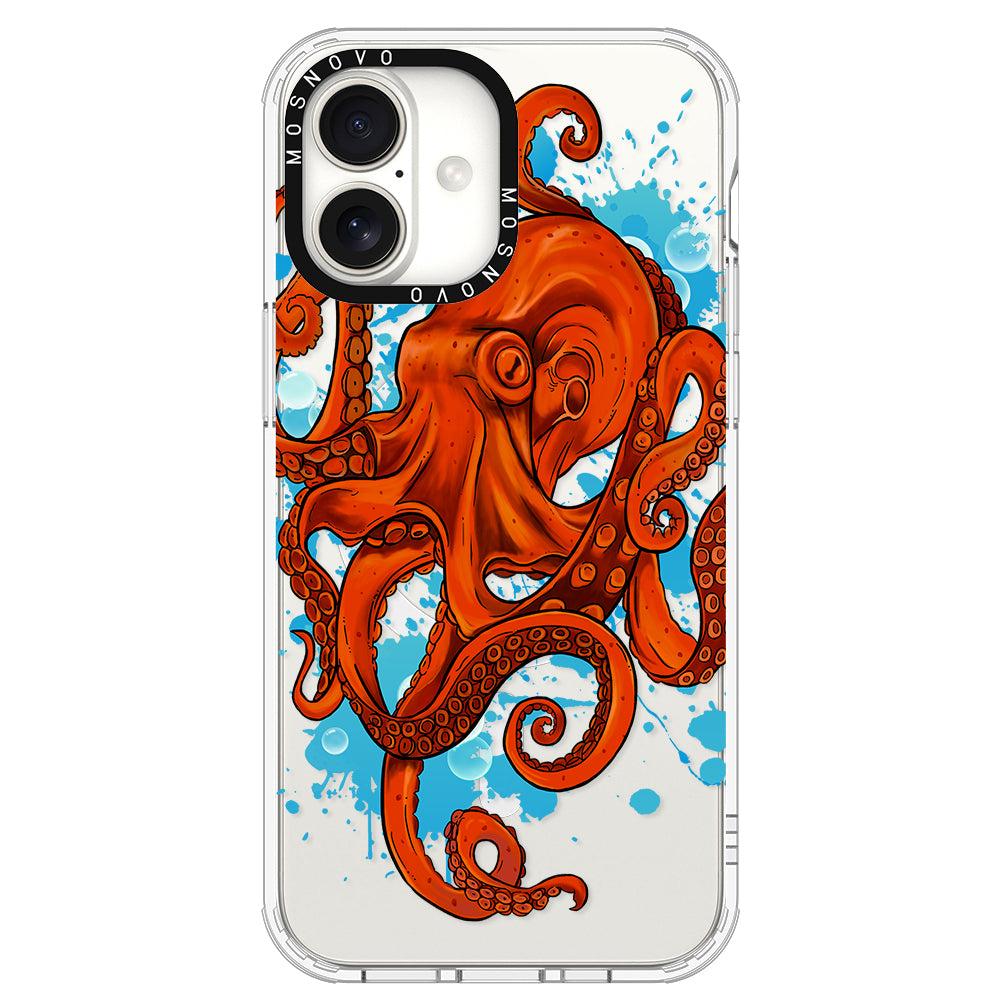 Octupus Phone Case - iPhone 16 Plus Case - MOSNOVO