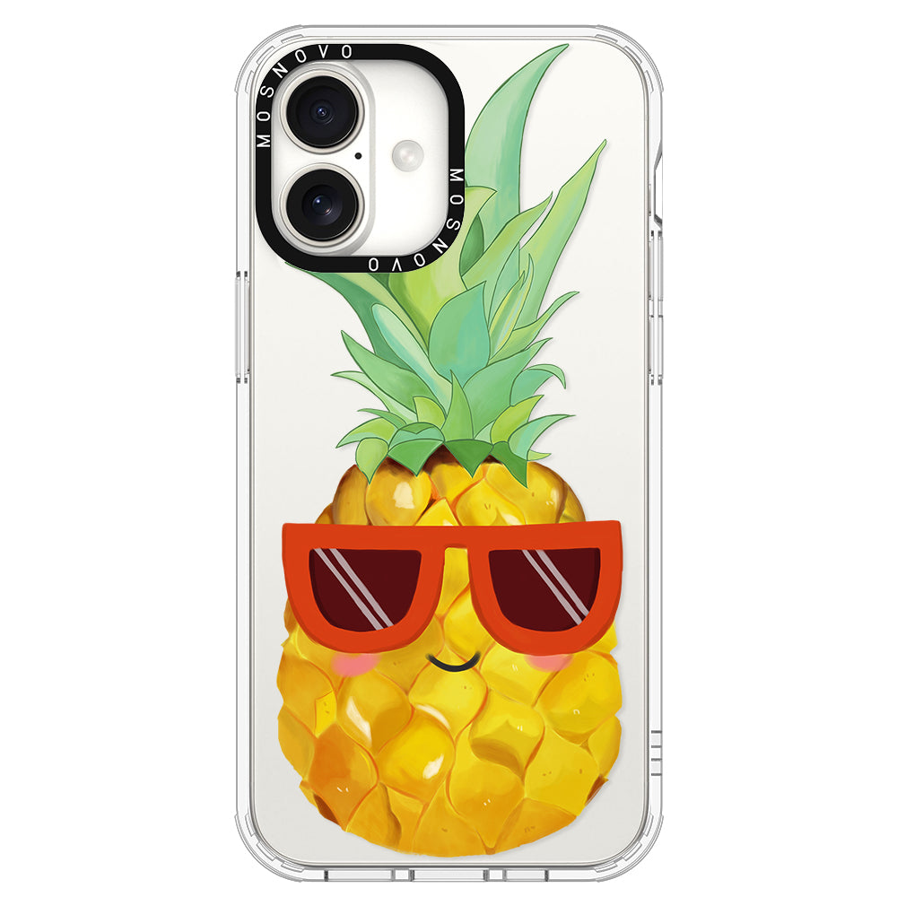 Cool Pineapple Phone Case - iPhone 16 Plus Case - MOSNOVO