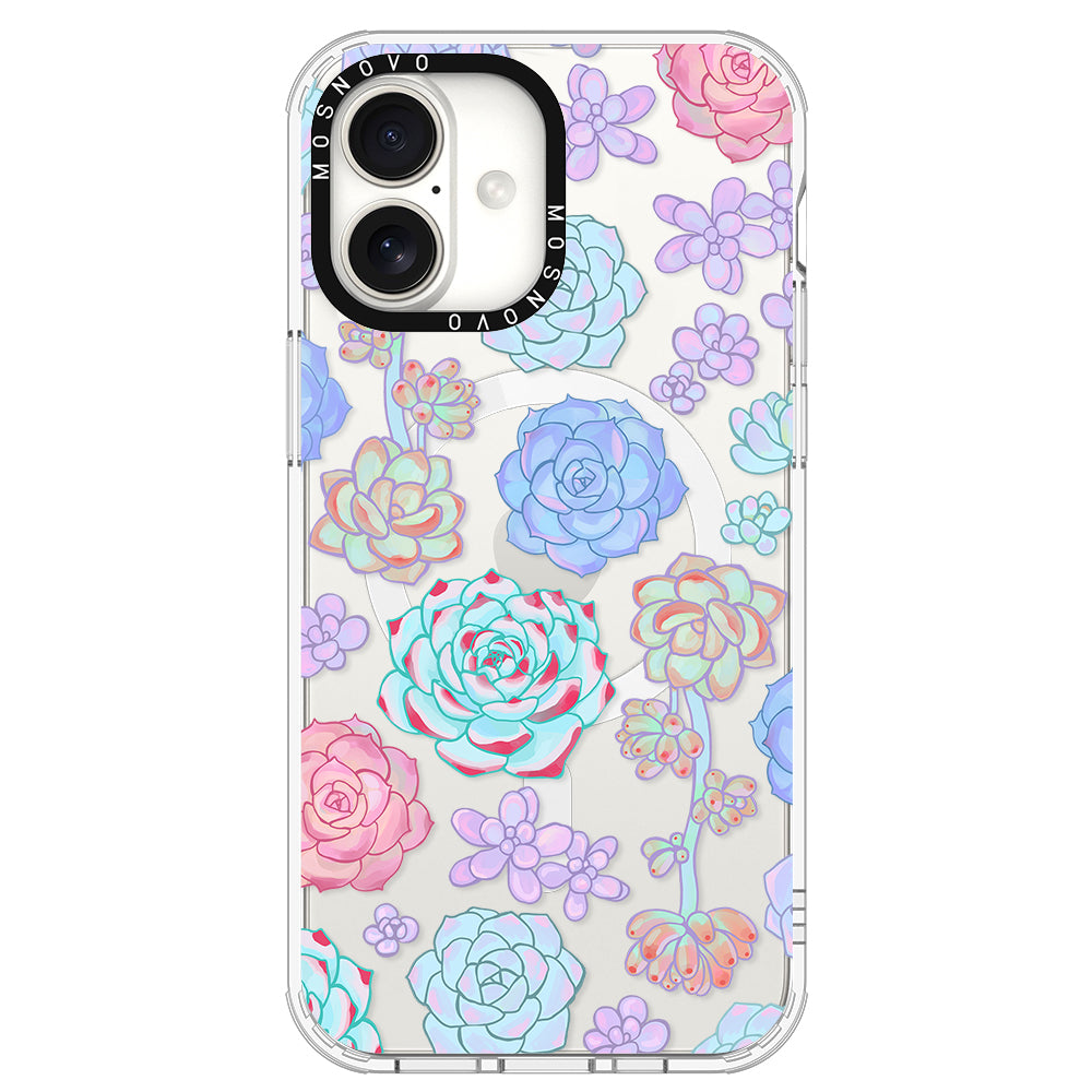 Succulents Phone Case - iPhone 16 Case - MOSNOVO