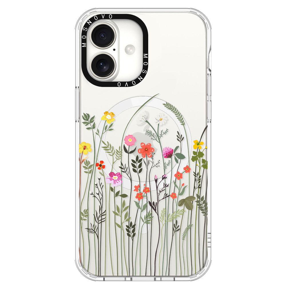 Spring Wildflower Phone Case - iPhone 16 Plus Case - MOSNOVO