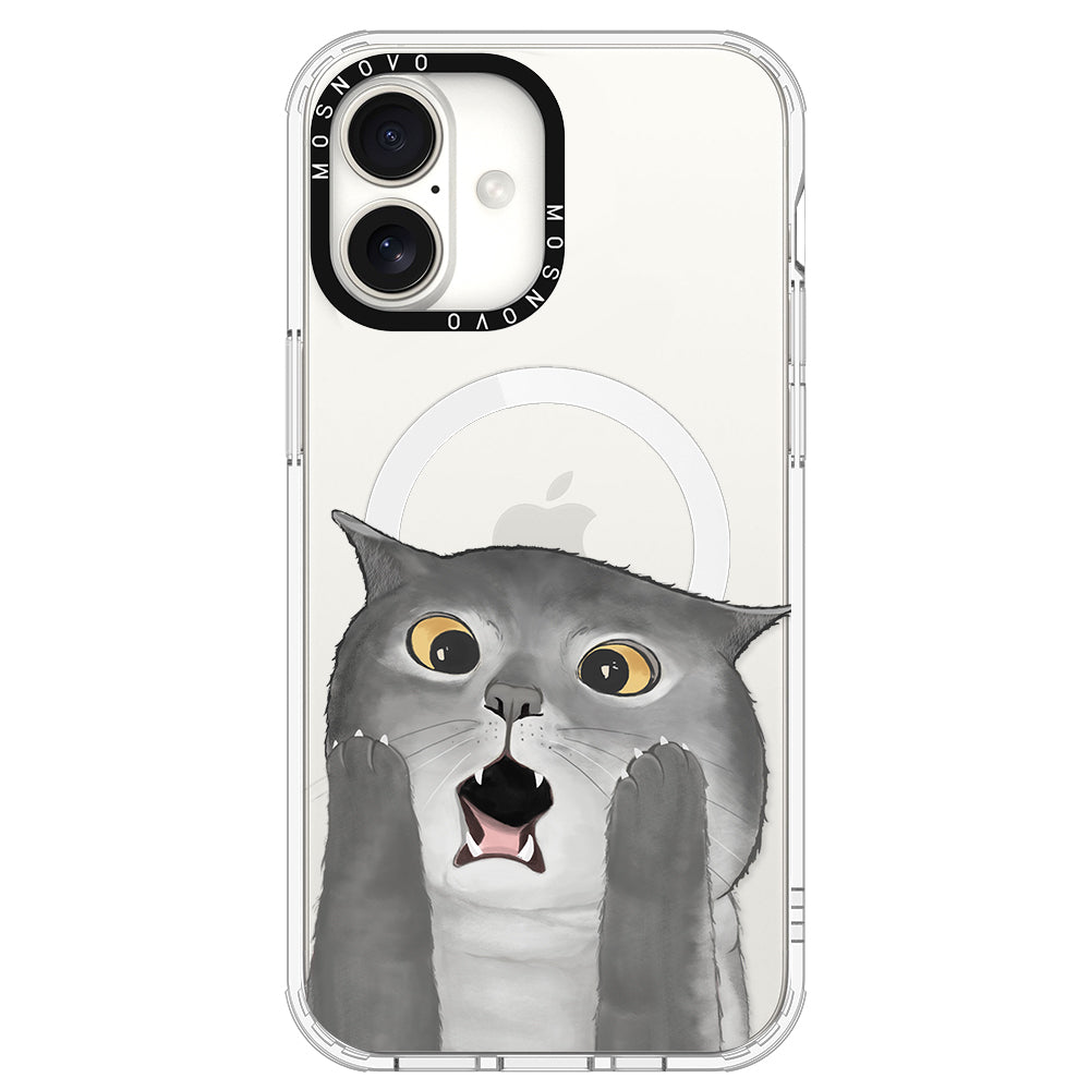 OMG Cat Phone Case - iPhone 16 Case - MOSNOVO